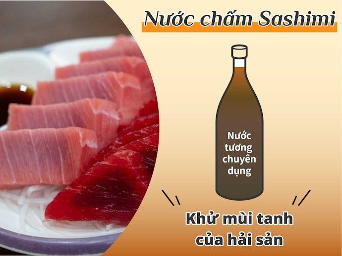 Chấm Sashimi: Chọn Nước Tương Chuyên Dụng
