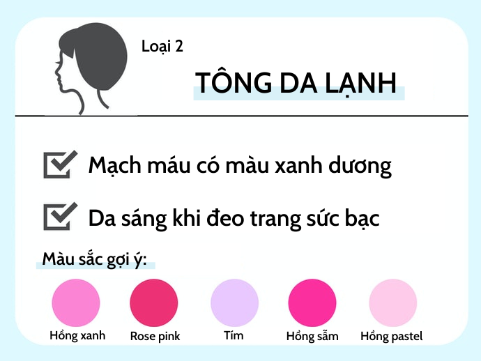 Cool Undertone - Tông Da Lạnh: Phù Hợp Với Màu Sắc Nhạt, Trầm