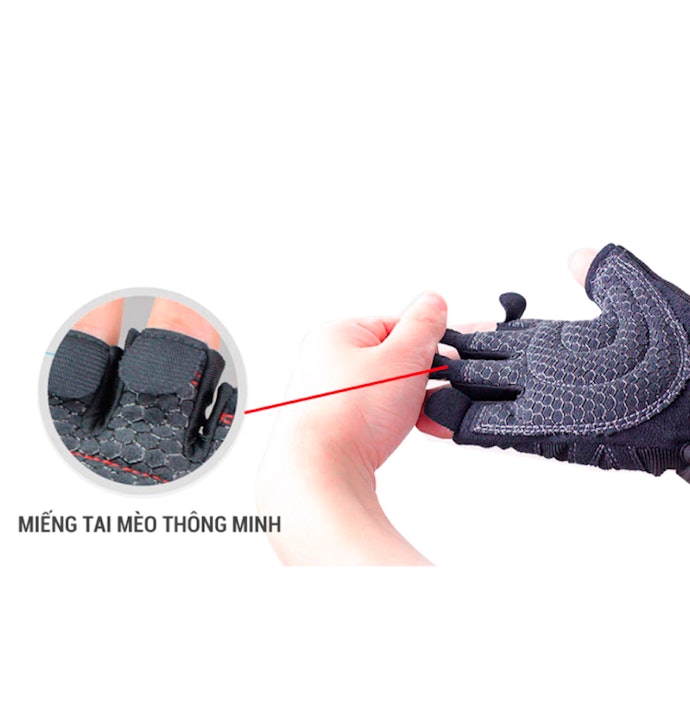 Miếng Tai Mèo Tích Hợp, Tháo Rời Dễ Dàng