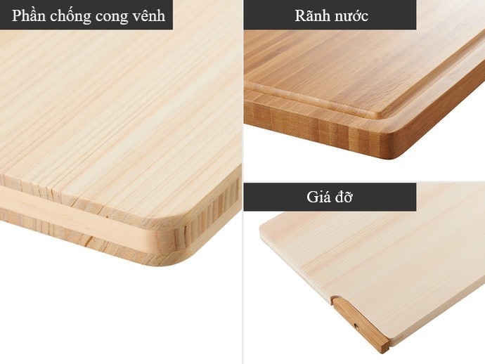 Chọn Thớt Có Thiết Kế Tiện Lợi