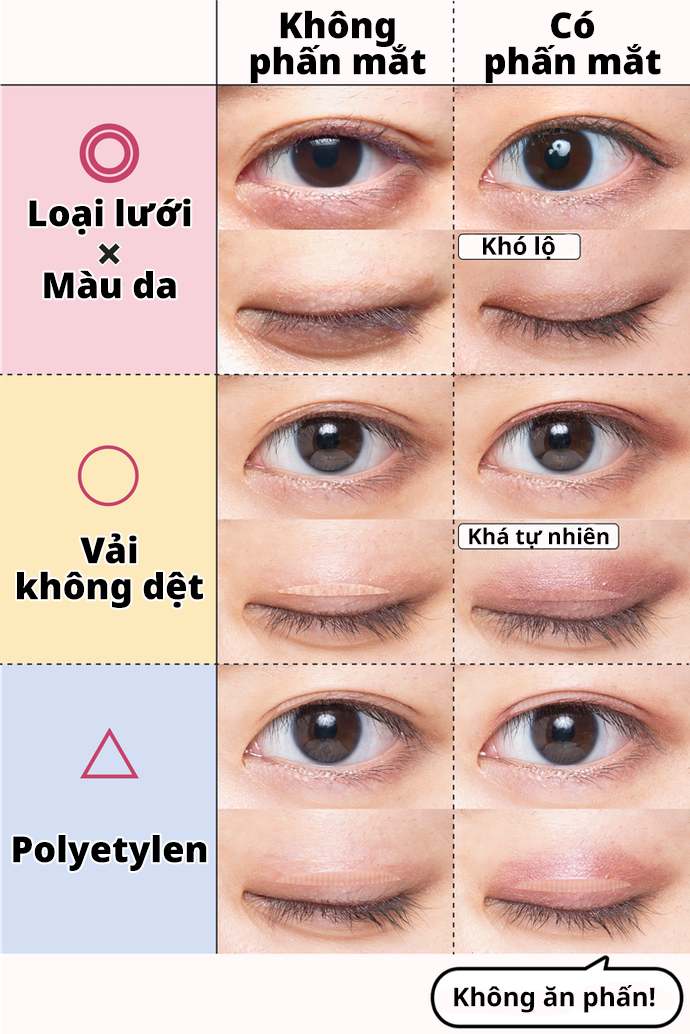Màu Beige + Chất Liệu Lưới: Tự Nhiên, Khó Lộ Miếng Dán