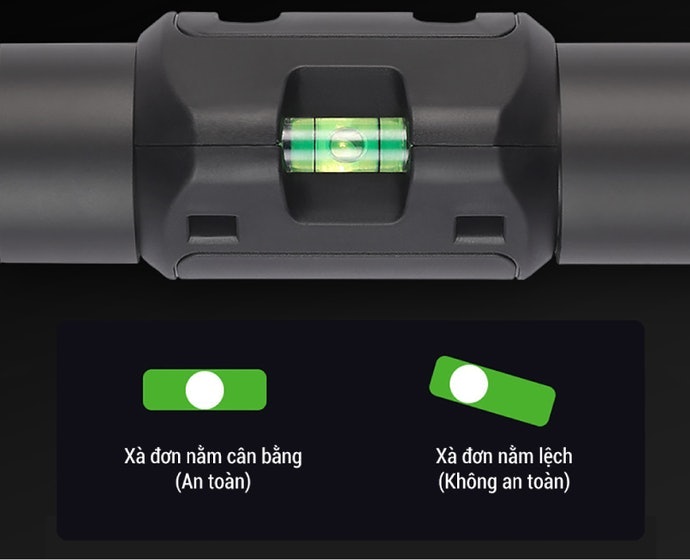 Thước Thuỷ Tích Hợp: Kiểm Tra Trạng Thái Cân Bằng Trực Quan