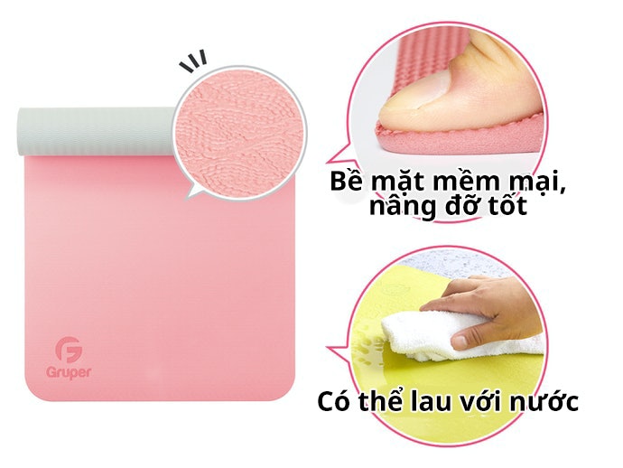 TPE Và EVA: Nhẹ, Lớp Đệm Êm Chống Xóc, Dễ Trượt Khi Dính Nhiều Mồ Hôi