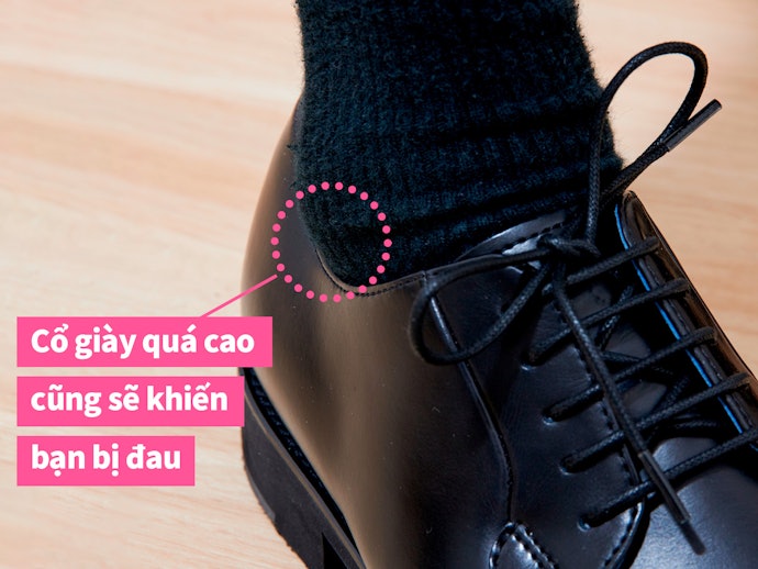 Cổ Giày Quá Cao Có Thể Gây Đau. Đừng Quên Chú Ý Đến Gót Chân