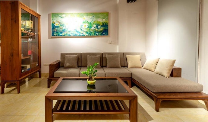 Sofa Gỗ: Bền, Đẹp, Dễ Vệ Sinh