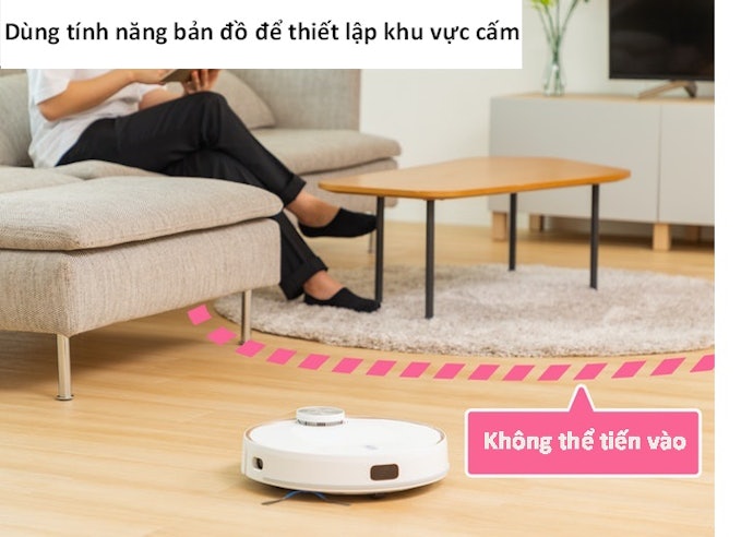 Tính Năng Cài Đặt Bản Đồ Cho Nhà Nhiều Phòng Hay Sử Dụng Thảm