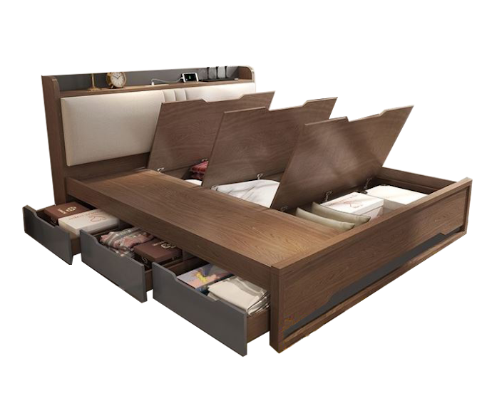 Lưu Trữ Đồ: Giường Kết Hợp Tủ Chứa Đồ