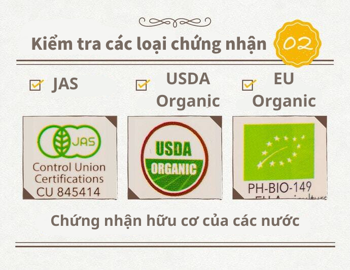 Chứng Nhận Hữu Cơ: Sản Phẩm Không Có Thuốc Trừ Sâu