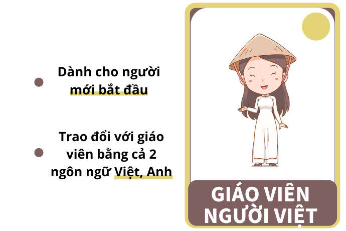 Người Mới Học: Chọn Giáo Viên Có Thể Nói Tiếng Việt