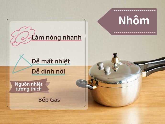 Nồi Nhôm: Nấu Nhanh, Dễ Bám Bẩn