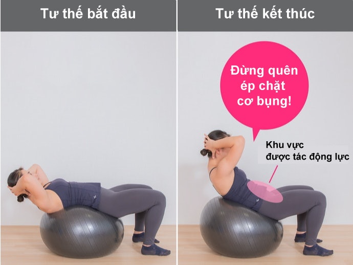 Giữ Cơ Bụng Thon Gọn Cùng Bài Tập Crunch