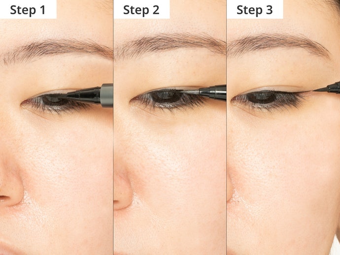 Liquid Eyeliner: Vẽ Đường Liner Nối Nhau