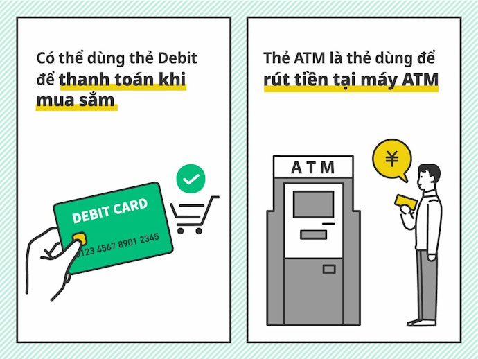 Thẻ Debit Giống Và Khác Gì So Với Thẻ ATM?