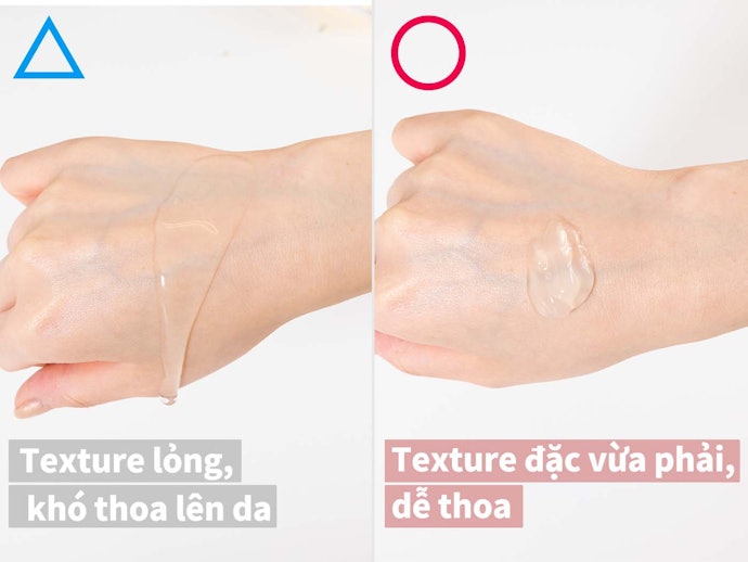 Chọn Gel Có Texture Mềm Mịn, Không Lẫn Hạt Scrub Gây Rát Da