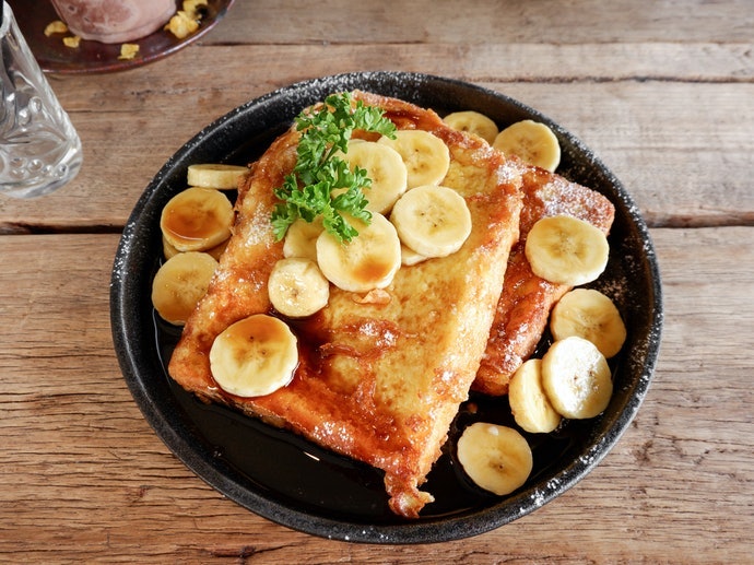 Caramel Chuối Nướng Cho Ngày Nghỉ