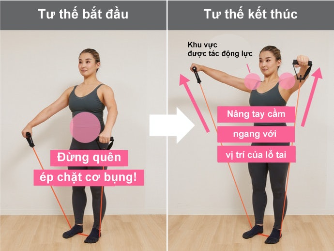 Bài Tập Hỗ Trợ Thon Gọn Vùng Vai