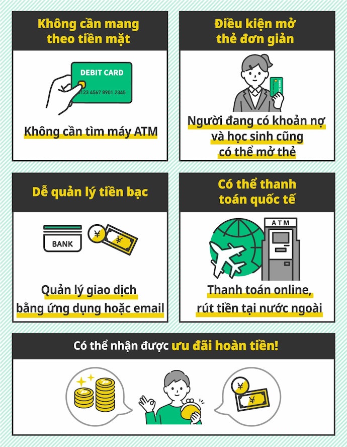 Ưu Điểm Của Thẻ Debit