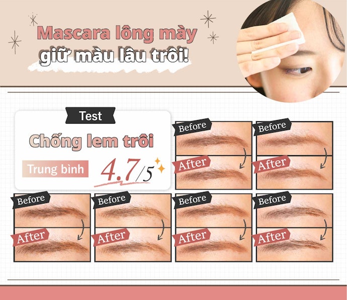 Mascara Giúp Giữ Màu, Lâu Trôi