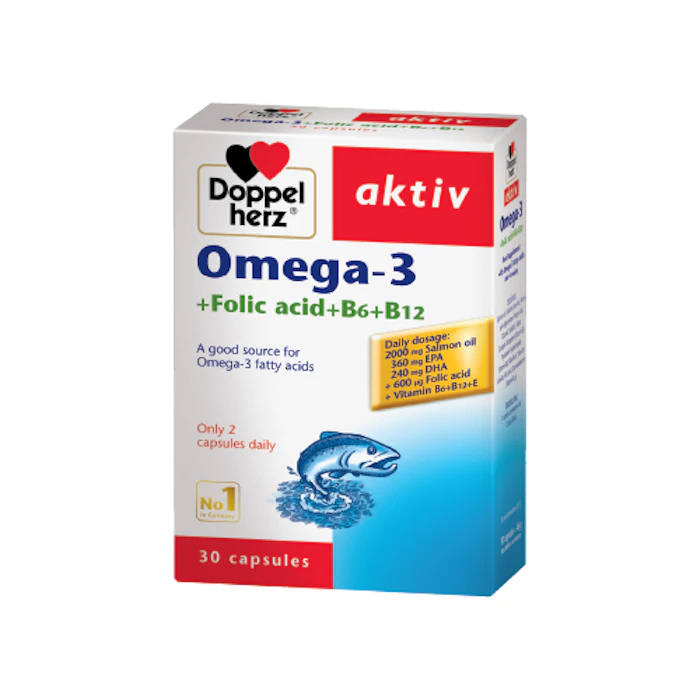 Queisser Pharma Viên Uống Doppelherz Omega 3 Translation missing: vi.activerecord.decorators.item_part_image/alt