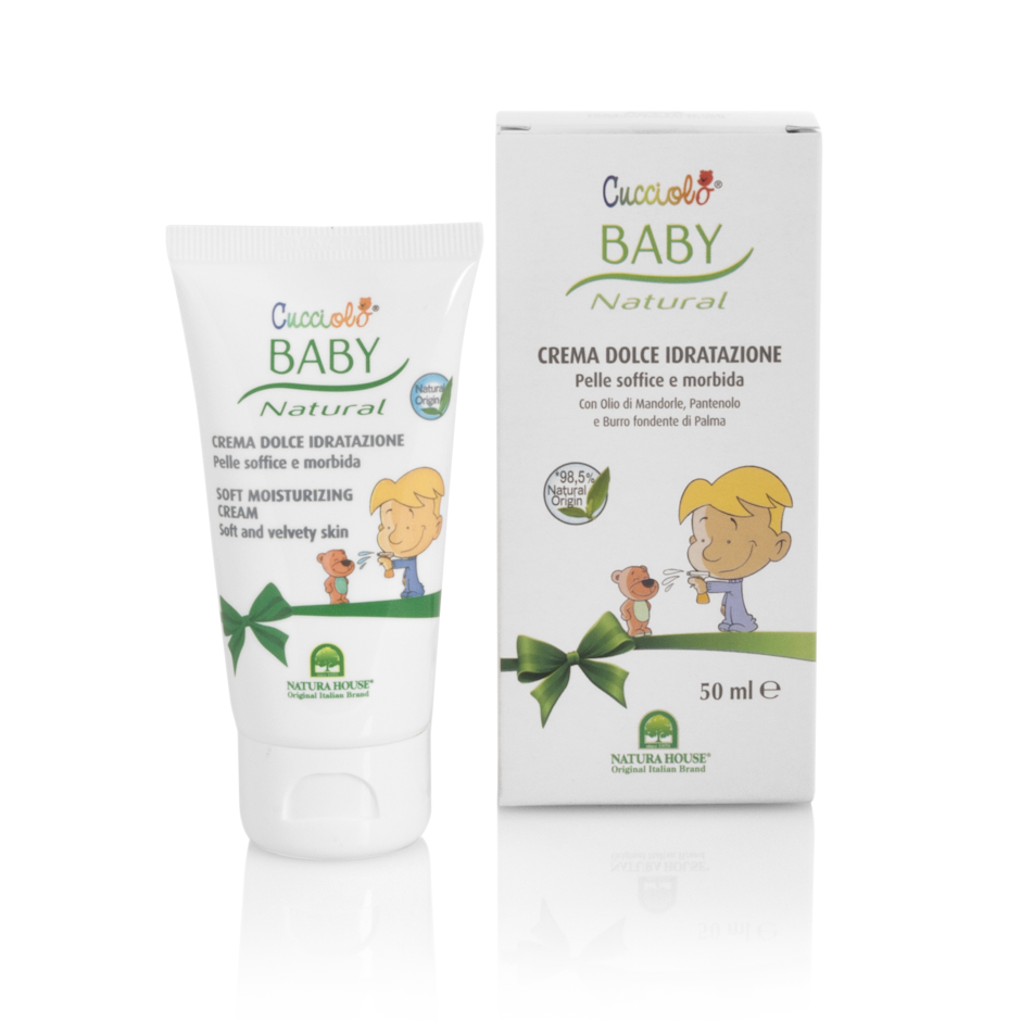 Natura House Kem Dưỡng Ẩm Cho Bé Cucciolo Baby Natural Soft Moisturizing Cream Translation missing: vi.activerecord.decorators.item_part_image/alt