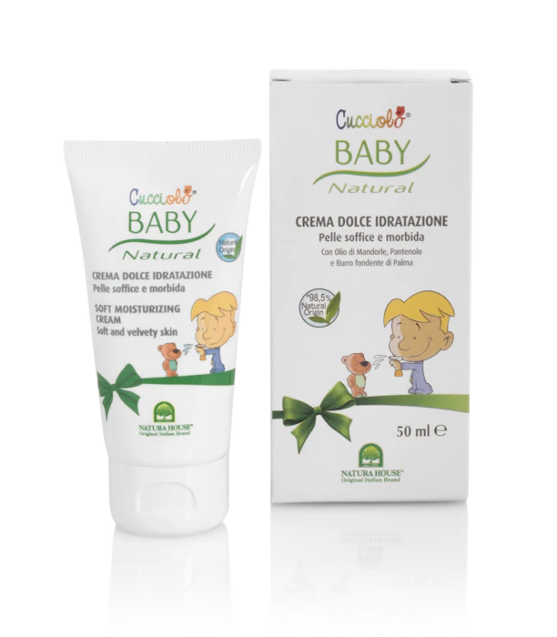 Natura House Kem Dưỡng Ẩm Cho Bé Cucciolo Baby Natural Soft Moisturizing Cream Translation missing: vi.activerecord.decorators.item_part_image/alt