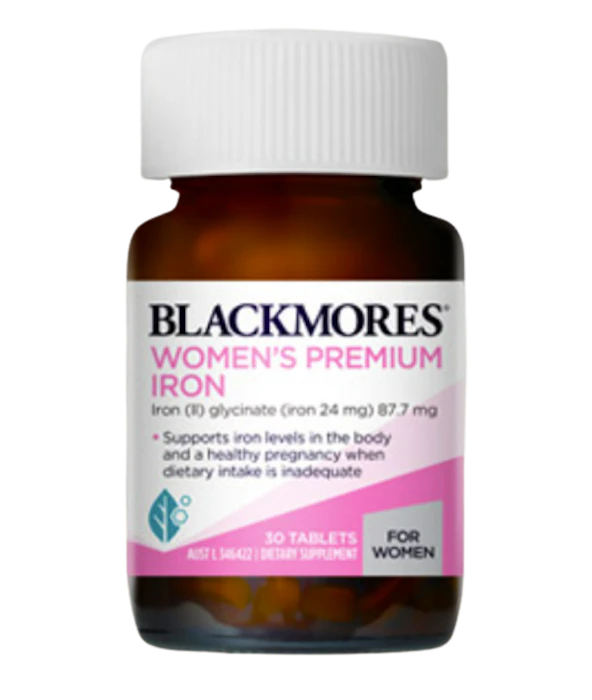 Blackmores Thuốc Sắt Blackmores Women's Premium Iron Translation missing: vi.activerecord.decorators.item_part_image/alt