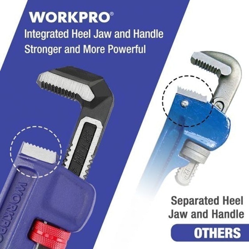 Mỏ Lết Răng Cán Thép WORKPRO 4