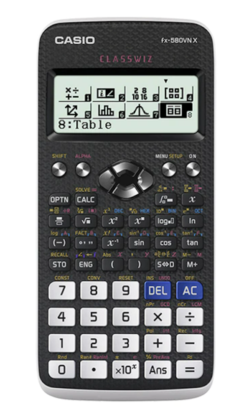 Máy Tính Bỏ Túi Casio FX-580VNX 1