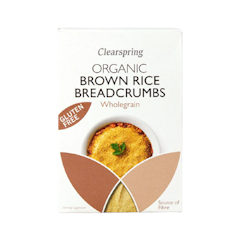 Bột Chiên Xù Hữu Cơ Clearspring Organic Gluten Free Brown Rice Breadcrumbs