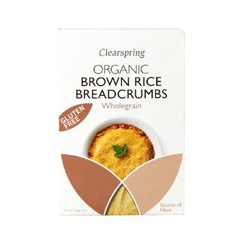 Bột Chiên Xù Hữu Cơ Clearspring Organic Gluten Free Brown Rice Breadcrumbs 1
