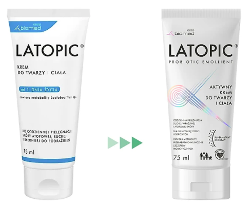 Kem LATOPIC Active Face And Body Cream 2