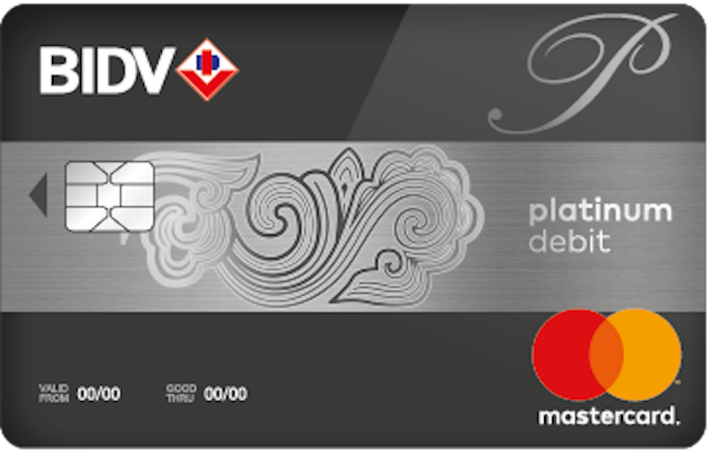 Thẻ Debit BIDV Mastercard Platinum 1
