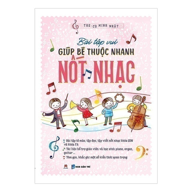 Bài Tập Vui Giúp Bé Thuộc Nhanh Nốt Nhạc 1
