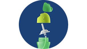 Bình Tập Uống Có Ống Hút 200 ML Philips Avent  3