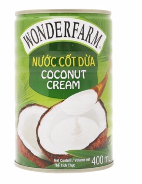 Nước Cốt Dừa Wonderfarm Coconut Cream 1