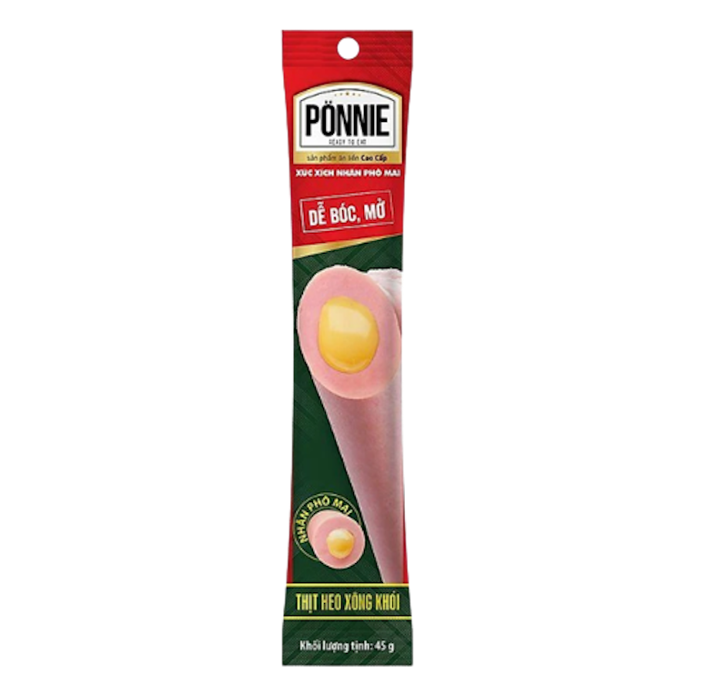 Xúc Xích Ponnie Nhân Phô Mai Vị Cá Tuyết 1