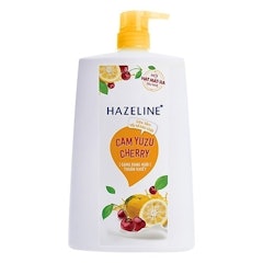 Sữa Tắm Hazeline Tẩy Tế Bào Chết Sáng Da Cam Yuzu Và Cherry