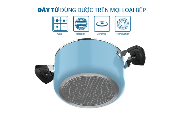 Bộ Nồi Chảo 3 Món Sunhouse 3