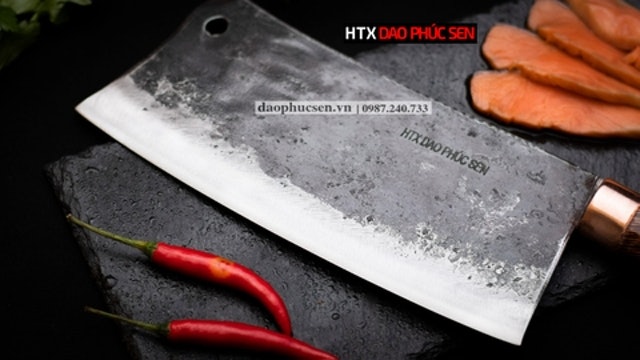 Dao Chặt Xương Ốp Cẩm Phúc Sen 2