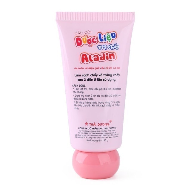 Dầu Gội Trị Chấy Cho Bé Aladin  2