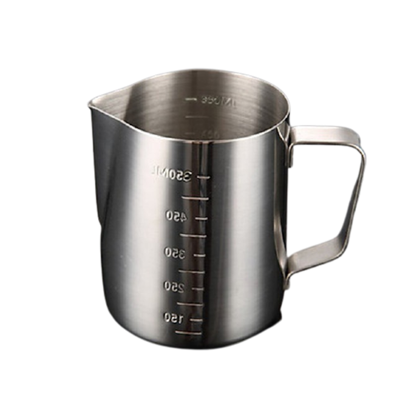 Cốc Đong Đánh Sữa Inox Chia Vạch 1