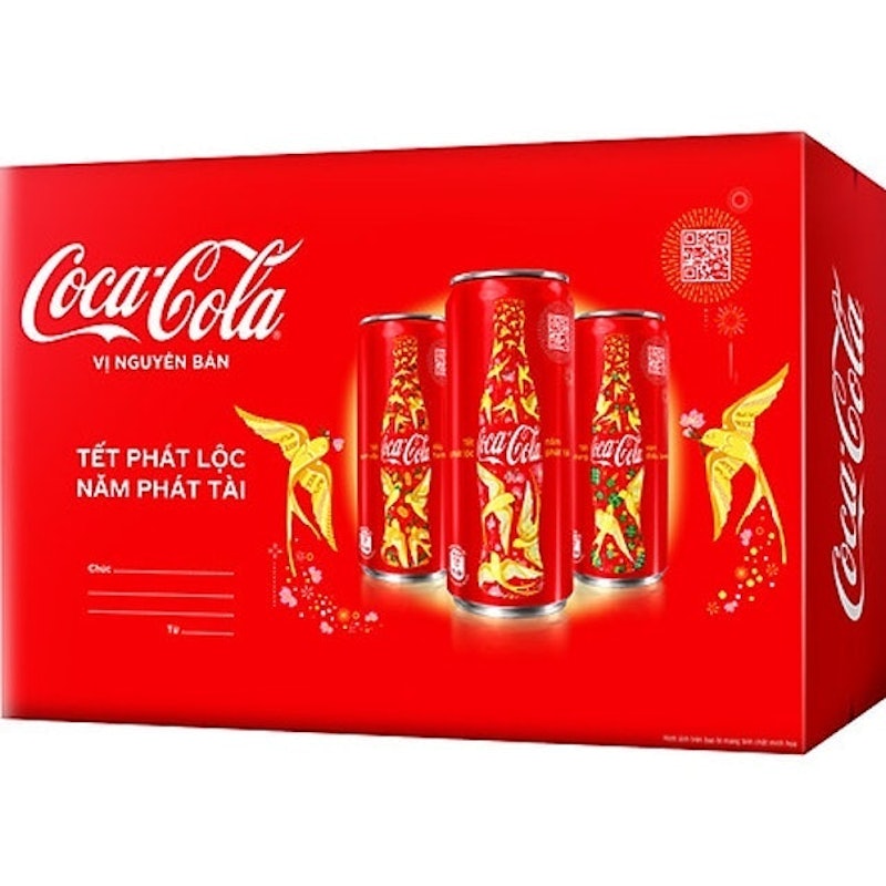 Nước Ngọt 24 Lon Phiên bản Tết 1