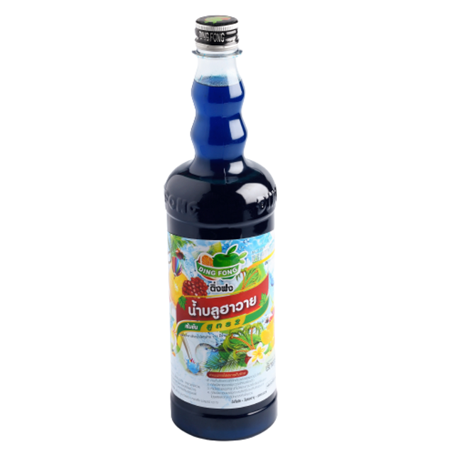 Siro Đá Bào Dingfong Blue Hawaiian 1