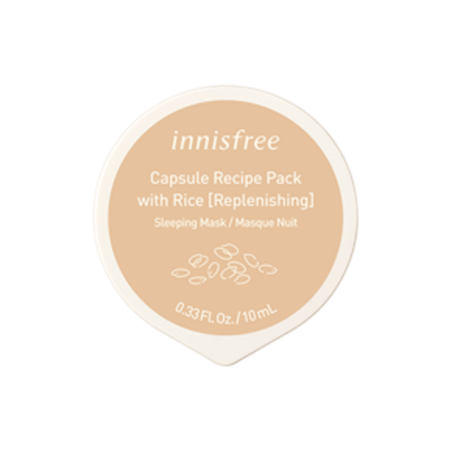 Mặt Nạ Ngủ Innisfree Capsule Recipe Pack With Rice 1