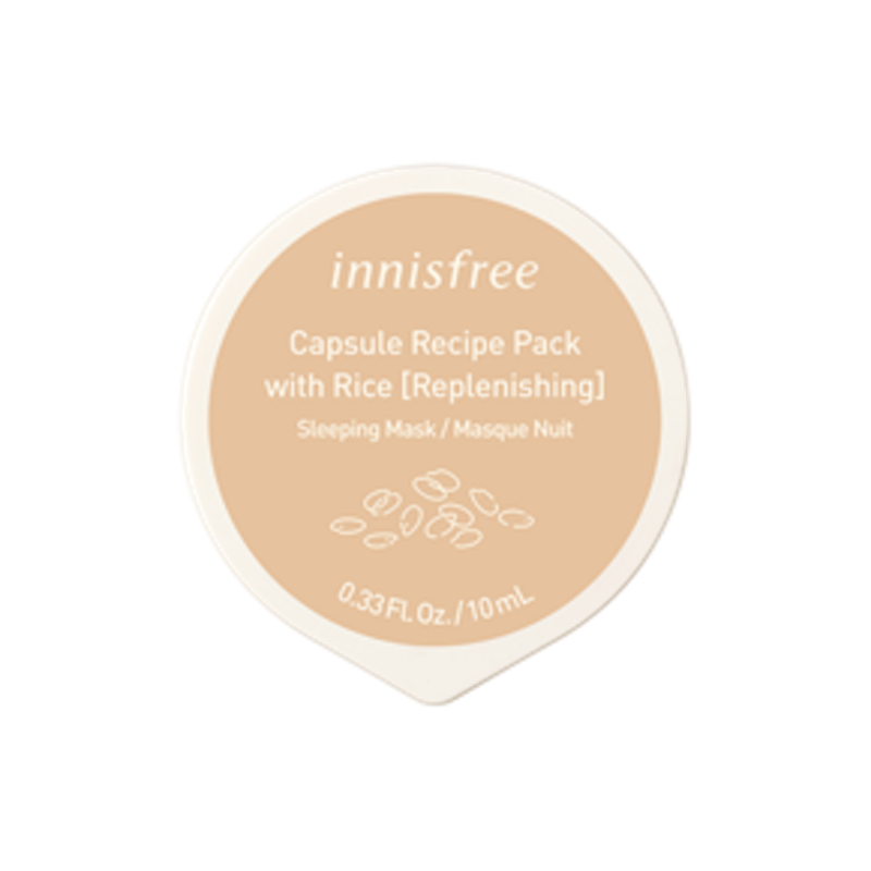 Mặt Nạ Ngủ Innisfree Capsule Recipe Pack With Rice 1