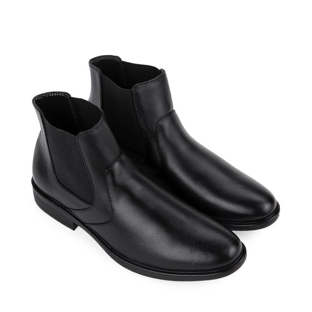 Giày Boots Nam Cổ Cao Da Bò SUNPOLO 2