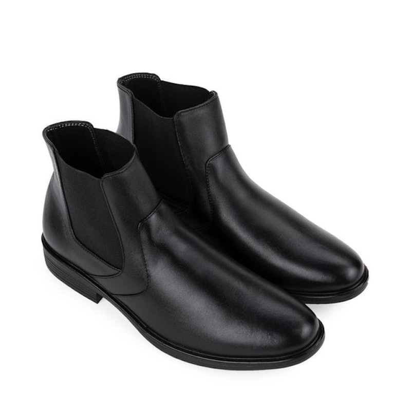 Giày Boots Nam Cổ Cao Da Bò SUNPOLO 2