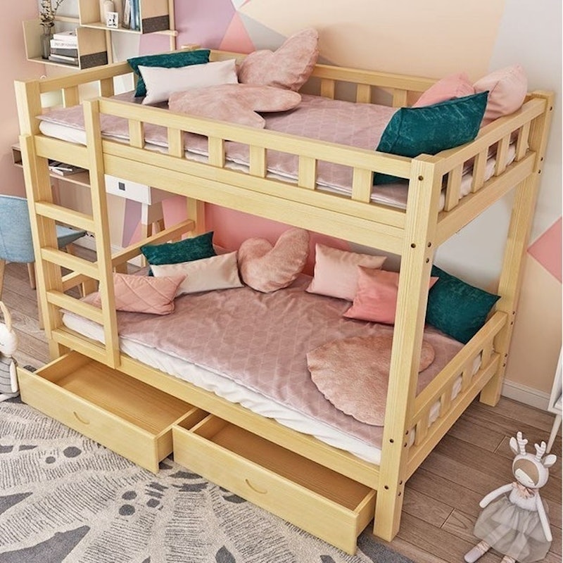 Giường Tầng Gỗ Mộc 2
