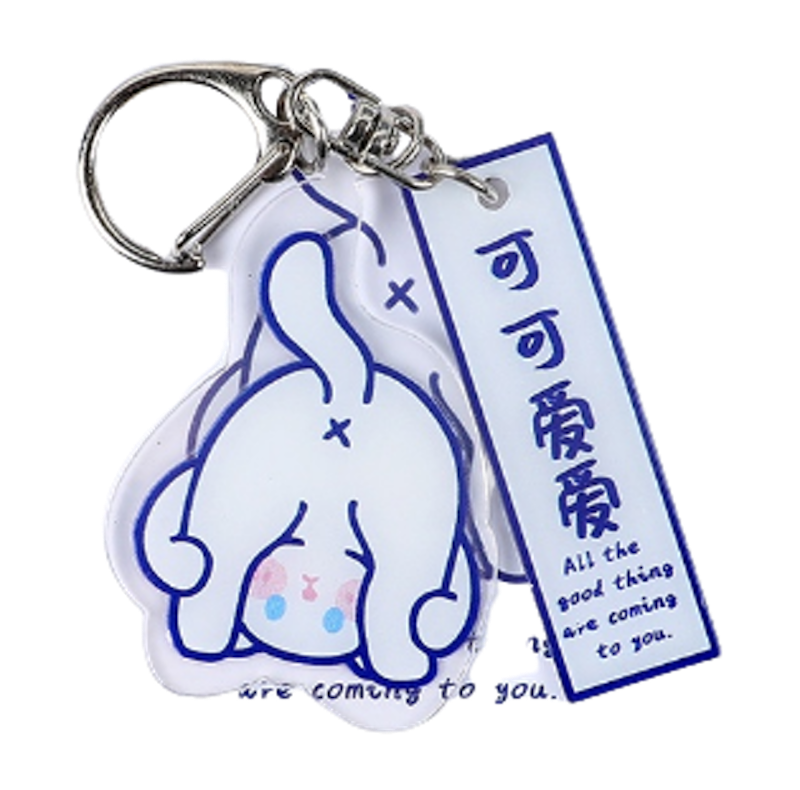 Móc Khóa Nhựa Acrylic Dễ Thương 1