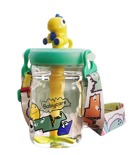 Bình Nước Khủng Long Cho Bé Babycare 1